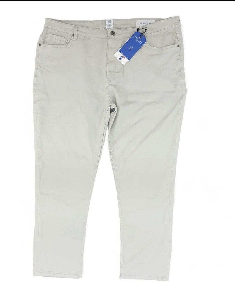NWT The Perfect Jean NYC Mens Chino 44 X 30 Denkhaki